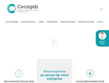 Tablet Screenshot of cecogeb.com